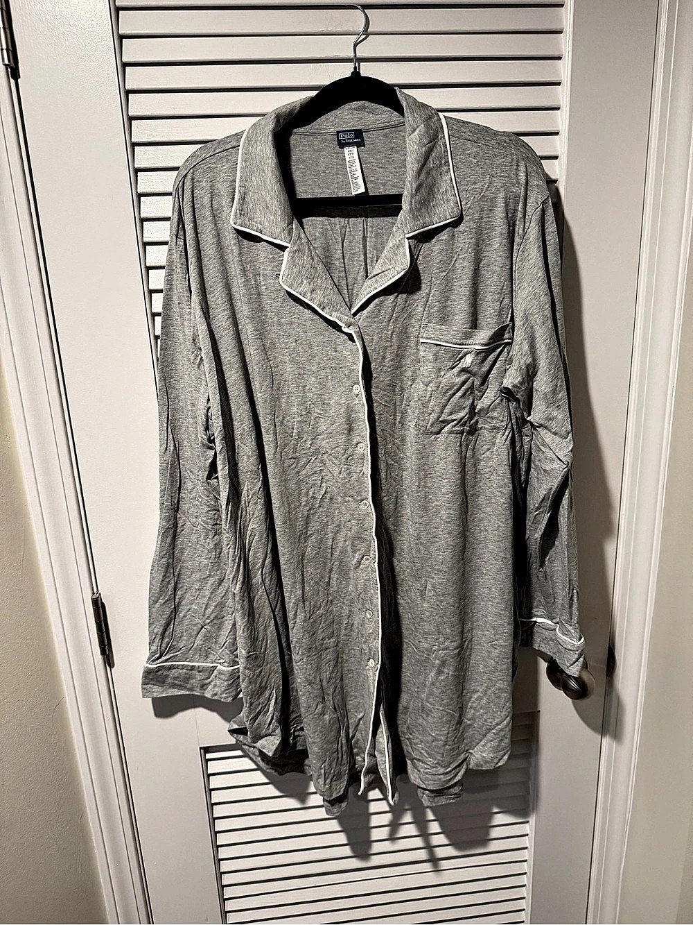 Polo by Ralph Lauren Gray Button Down Shirt XXL